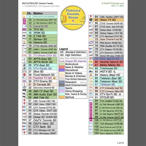 bell tv legaslate chanel|bell canada tv channels.